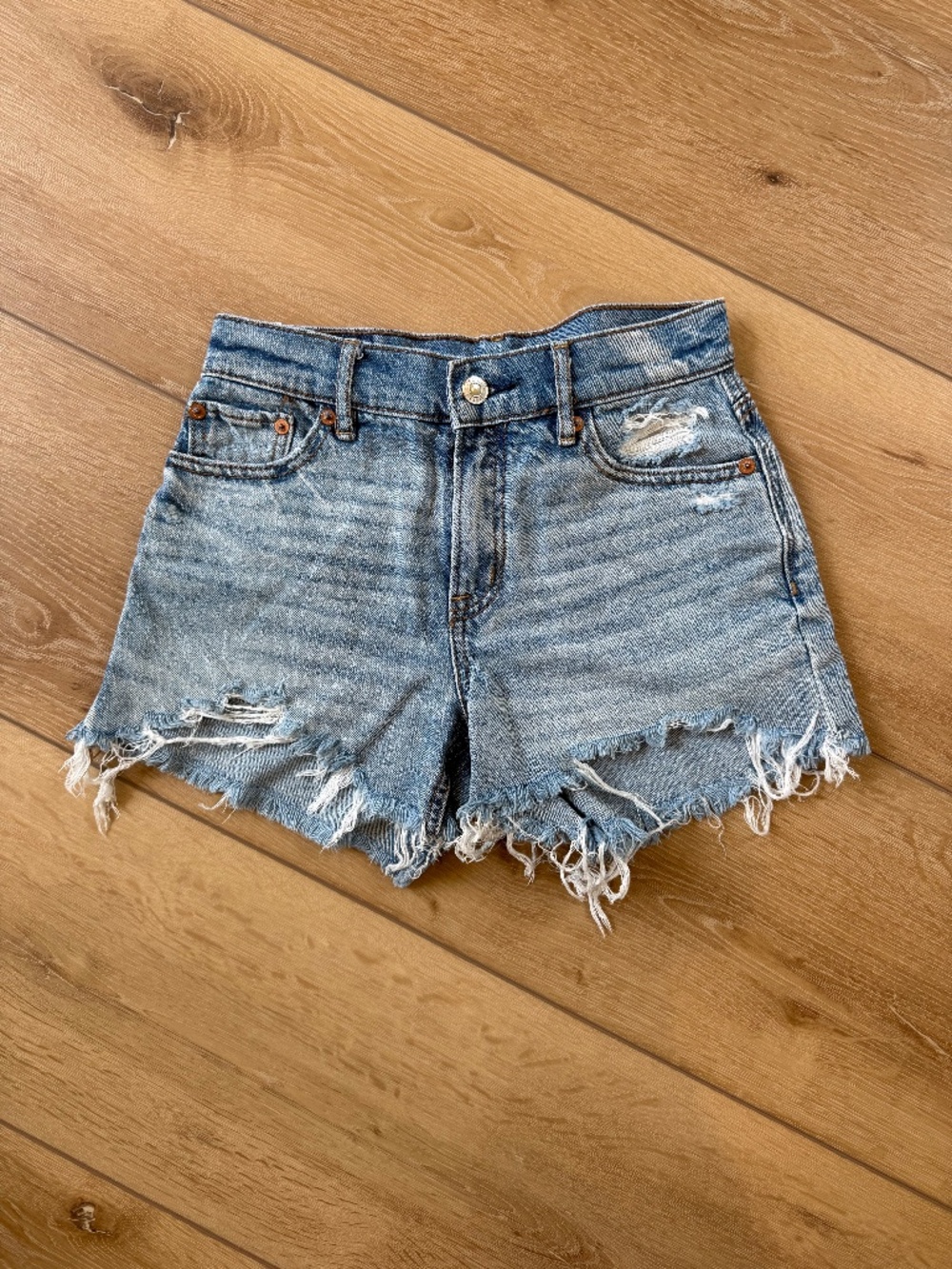 American Eagle Womens Denim Relaxed Shorts